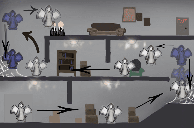 Pixel-art gameplay scene from Death of a Deal